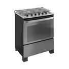 Fogão 5 Bocas a Gás Itatiaia Itachef com Tripla Chama Acendimento Automático e Forno 101L Cor Reflecta Fumê Bivolt Fogão 5 Bocas a Gás Itatiaia Itachef com Tripla Chama Acendimento Automático e Forno 101L Cor Reflecta Fumê Bivolt