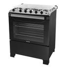 Fogão 5 Bocas a Gás Itatiaia New Dream com Tripla Chama e Acendimento Automático Preto Bivolt