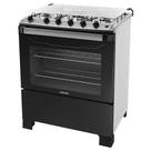 Fogão 5 Bocas a Gás Itatiaia New Dream Tripla Chama e Acendimento Automático Branco/Preto Bivolt Fogão 5 Bocas a Gás Itatiaia New Dream Tripla Chama e Acendimento Automático Branco/Preto Bivolt