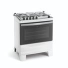 Fogão 5 Bocas Atlas Agile com Acendimento Automático e Forno 86L Branco Bivolt