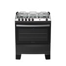 Fogão 5 bocas Atlas Agile Up Automático Mesa Inox