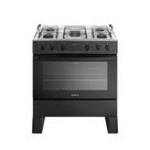 Fogão 5 Bocas Atlas Milão Plus Preto Mesa Inox A Gás