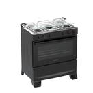 Fogão 5 Bocas Atlas Mônaco Plus Mesa de Inox Bivolt Fogão 5 Bocas Atlas Mônaco Plus Mesa de Inox Bivolt