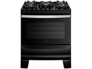 Fogão 5 Bocas Atlas Preto Mesa de Vidro Glass Agile UP