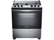 Fogão 5 Bocas Brastemp Cinza e Preto BFS5GDR