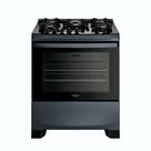 Fogão 5 Bocas Dako de Piso Automático Mesa de Vidro e Timer 100L Supreme Glass