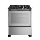 Fogão 5 Bocas Dako Magister Style Mesa de Vidro Preto Bivolt