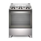 Fogão 5 bocas Electrolux Cinza Efficient com Mesa Inox, PerfectCook e VaporBake (FE5IC)