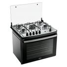 Fogão 5 Bocas Embutir Dako Supreme Mesa de Inox Bivolt