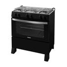 Fogão 5 Bocas Itatiaia Star New Mesa Inox Forno 82 Litros Preto Fogão 5 Bocas Itatiaia Star New Mesa Inox Forno 82 Litros Preto