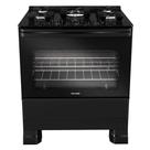 Fogão 5 Bocas Mueller MFV5BF, Preto Fosco, Acendimento Automático