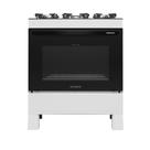 Fogão 5 Bocas Realce Premium Glass Mesa de Vidro Forno 94L Acendimento Automatico -Bivolt - Fogão 5 Bocas Realce Premium Glass Mesa de Vidro Forno 94L Acendimento Automatico -Bivolt -