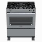 Fogao 5 Bocas Venax Gaudi Vetro Vitreo Inox Gas Glp