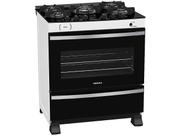 Fogao 5 Bocas Venax Maxi Vitreo Branco Gas Glp