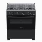 Fogao 5 Bocas Venax Picasso GIIi Preto Fosco Gas Glp