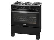 Fogão 6 Bocas Itatiaia Waves com Acendimento Automático Preto