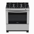 Fogao 6 Bocas Venax Delplus Vitreo Bl Inox Gas Glp