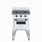 Fogao a Gas 2 Bocas com Forno Venax Gemini Vetro Branco Fogao a Gas 2 Bocas com Forno Venax Gemini Vetro Branco