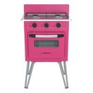 Fogao a Gas 2 Bocas com Forno Venax Gemini Vetro Pink