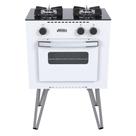 Fogao a Gas 2 Bocas com Forno Venax Mini Cook Branco