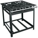 Fogão a Gás 4 Bocas 40x40 P9 Baixa Pressão Master Cristal Aço Fogão a Gás 4 Bocas 40x40 P9 Baixa Pressão Master Cristal Aço