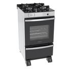Fogao a Gas 4 Bocas Venax Maxi Vitreo Branco