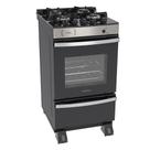 Fogao a Gas 4 Bocas Venax Maxi Vitreo Inox
