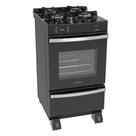 Fogao a Gas 4 Bocas Venax Maxi Vitreo Preto