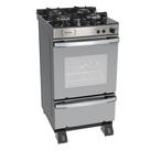 Fogao a Gas 4 Bocas Venax Palladio Vitreo Inox