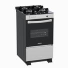 Fogao a Gas 4 Bocas Venax Picasso Vitreo Inox