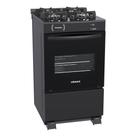 Fogao a Gas 4 Bocas Venax Picasso Vitreo Preto