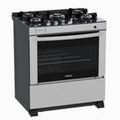 Fogao a Gas 5 Bocas Venax Delplus Vitreo BL Inox