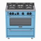 Fogao a Gas 5 Bocas Venax Temis Azul