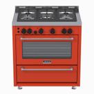 Fogao a Gas 5 Bocas Venax Temis Vermelho