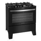 Fogão a Gás Atlas Agile Up Glass 5 Bocas Piso Acendimento Automático