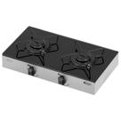 Fogão À Gás Clarice Junior 2b Glass Manual-inox Cor Inox