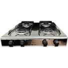 Fogão À Gás Clarice Junior 4b Mesa Inox Manual-inox