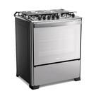 Fogão a Gás Dako Magister Inox Style 5 Bocas Mesa Inox - Bivolt