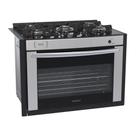 Fogao a Gas de Embutir 5 Bocas Venax Gaudi Prisma Vitreo Inox Fogao a Gas de Embutir 5 Bocas Venax Gaudi Prisma Vitreo Inox