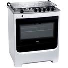 Fogão a Gás de Piso 5 Bocas Consul Mesa em Aço Inox CFS5NAB Fogão a Gás de Piso 5 Bocas Consul Mesa em Aço Inox CFS5NAB