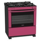 Fogão a Gás Del Plus Vítreo 5 Bc Pink GLP Venax