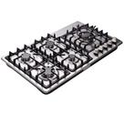 Fogão a gás Deli-Kit DK258-A08 5 queimadores 86 cm de aço inoxidável