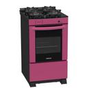 Fogão a Gás Delplus Vítreo 4 Bc Pink GLP Venax