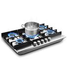 Fogão a gás Eascookchef com tampa de fogão a gás de 30 polegadas e 5 queimadores Fogão a gás Eascookchef com tampa de fogão a gás de 30 polegadas e 5 queimadores