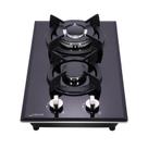 Fogão a gás Loblich 2 Burner 36" Tampa de fogão de vidro temperado