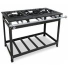 Fogão a Gás Luxo 3 Bocas Baixa Pressão 40x40 P8 MR.Fogões 300201