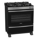 Fogão a Gás Maxi Vítreo 6Q Inox Venax