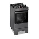 Fogão a Gás Mesa de Vidro Forno 50L Esmaltec IDEAL Top Glass Titanium 4 bocas Bivolt Fogão a Gás Mesa de Vidro Forno 50L Esmaltec IDEAL Top Glass Titanium 4 bocas Bivolt