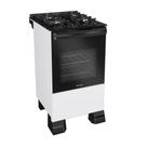 Fogão a Gás Mueller MFV4BF 4 Bocas Mesa de Vidro Branco Fosco - Bivolt