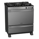 Fogão a Gás Palladio Vítreo 5Q Inox Venax